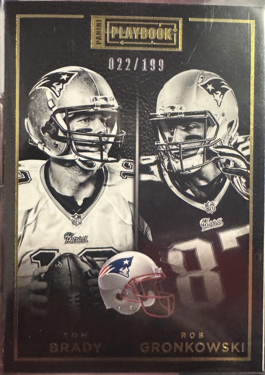 Rob Gronkowski / Tom Brady [Platinum] #20