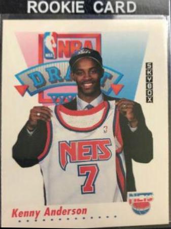 Kenny Anderson #514 Basketball Cards 1991 Skybox