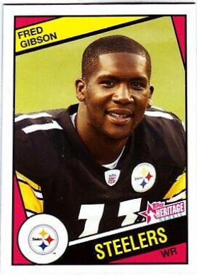 Fred Gibson #274 Football Cards 2005 Topps Heritage