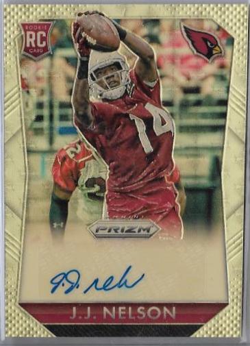 J.J. Nelson [Gold Vinyl Prizm] #RS-JJ