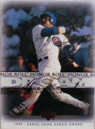 Sammy Sosa #61 Baseball Cards 2002 Upper Deck Honor Roll