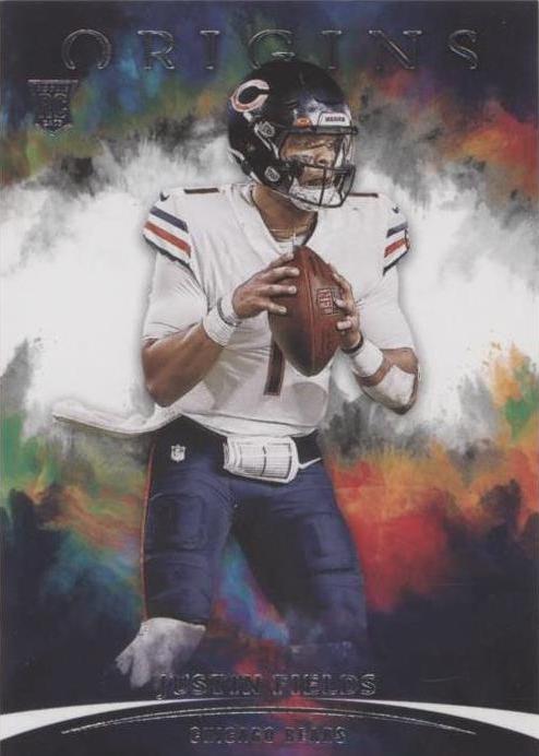 Justin Fields #103 Football Cards 2021 Panini Origins