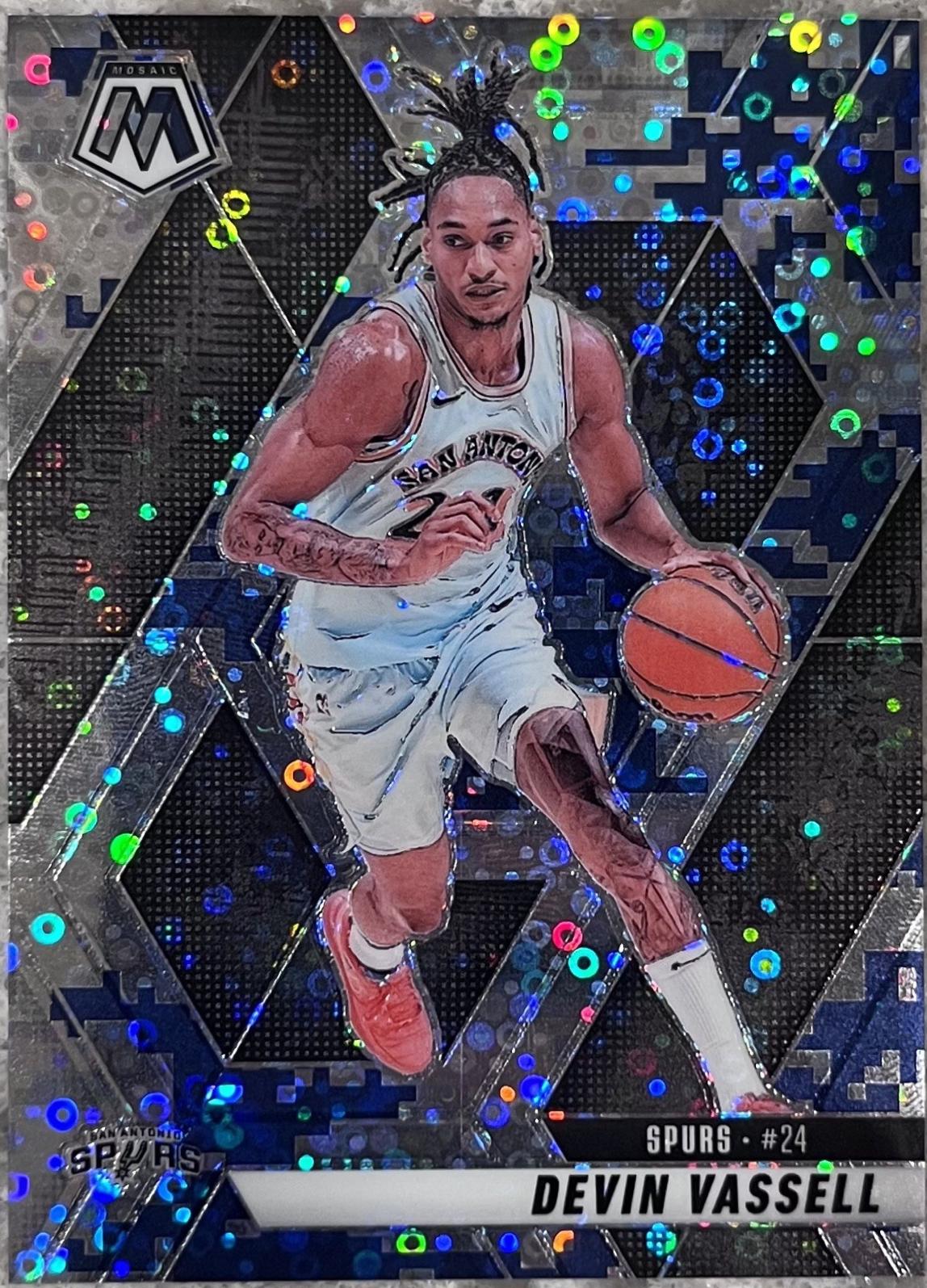 Devin Vassell [Fast Break Blue Camo] #156