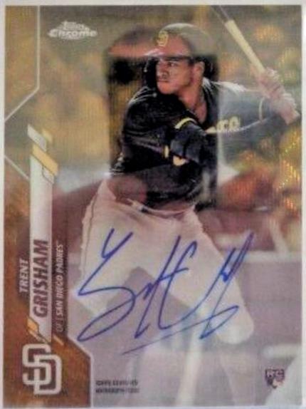 Trent Grisham [Gold Wave Refractor] #RA-TGR