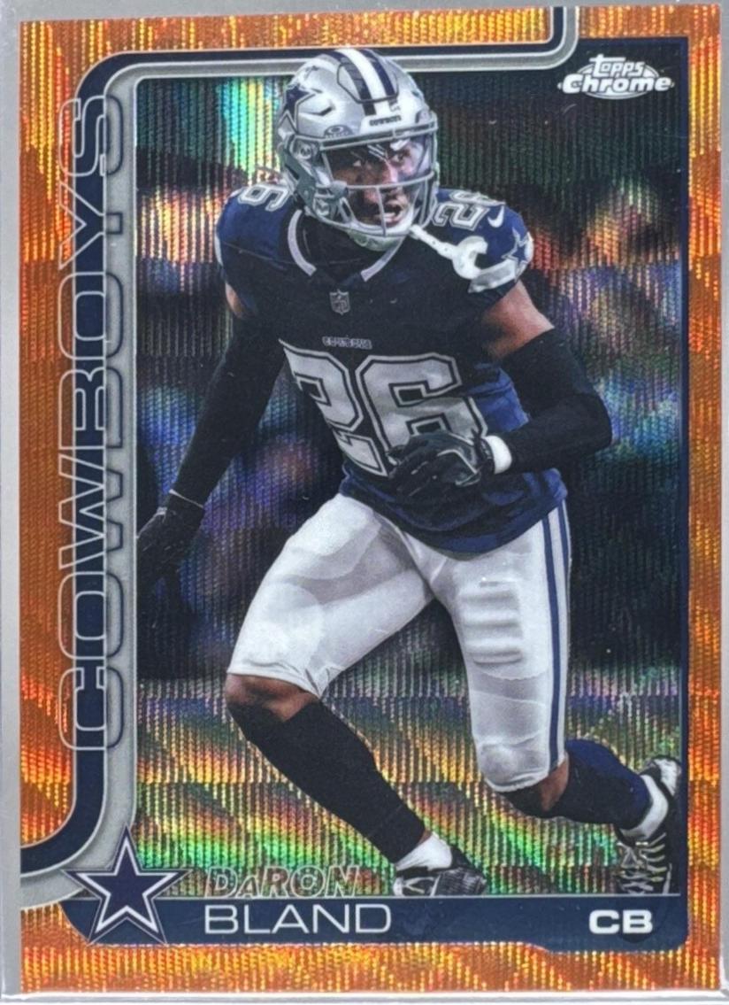 DaRon Bland [Orange Wave Refractor] #82