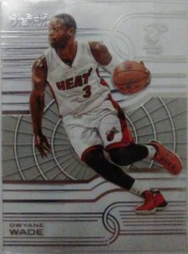 Dwyane Wade #9 Basketball Cards 2015 Panini Clear Vision