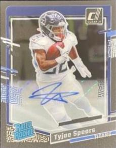 Tyjae Spears #88 Prices | 2023 Clearly Donruss Rated Rookie