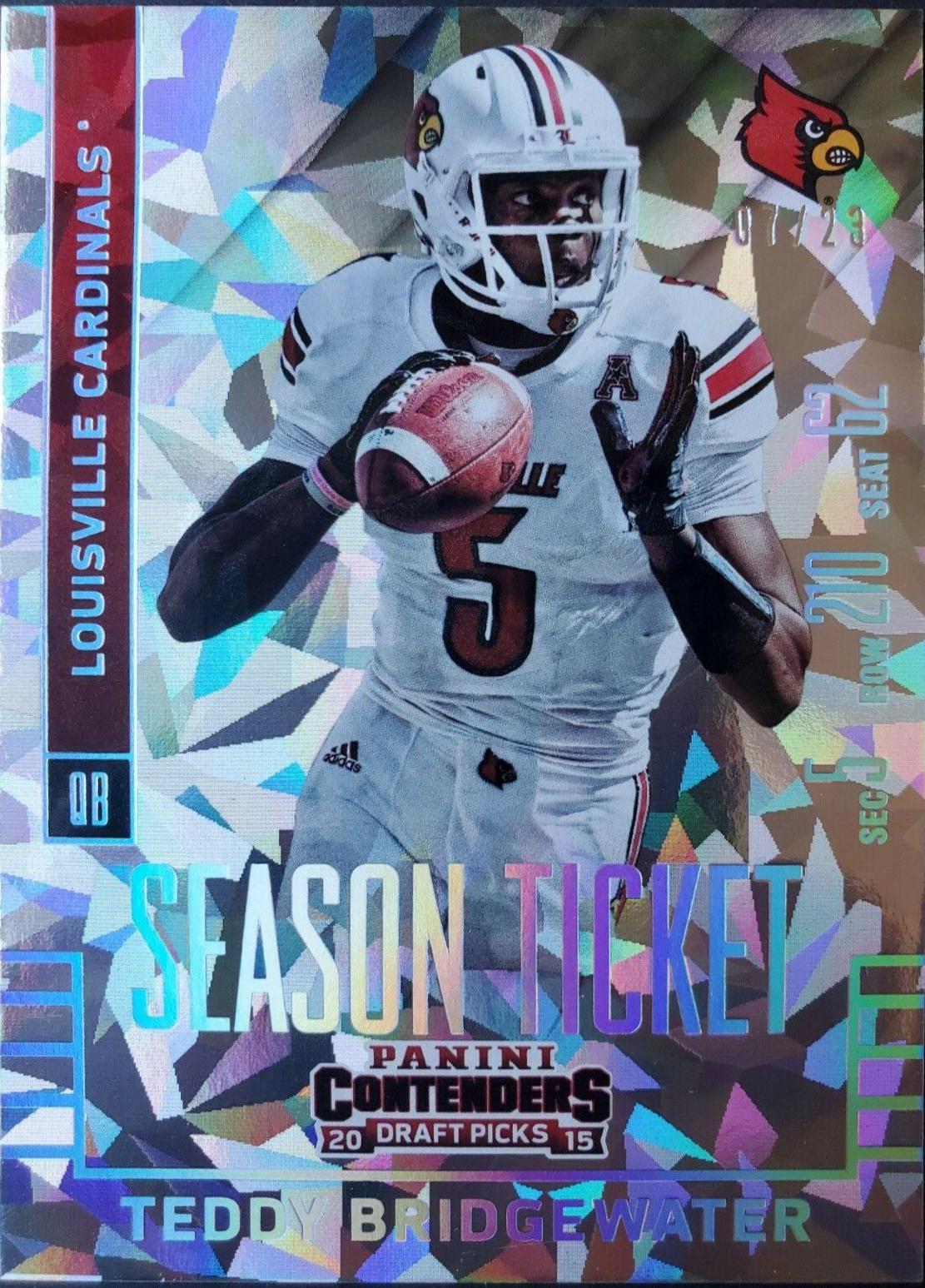 Teddy Bridgewater #94 2015 Panini Contenders Draft Picks Football