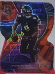 Lamar Jackson #4 Football Cards 2022 Panini Spectra