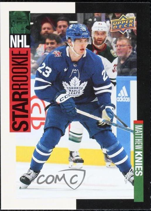 Matthew Knies #SR-13 2023 Upper Deck Rookie Debut Hockey