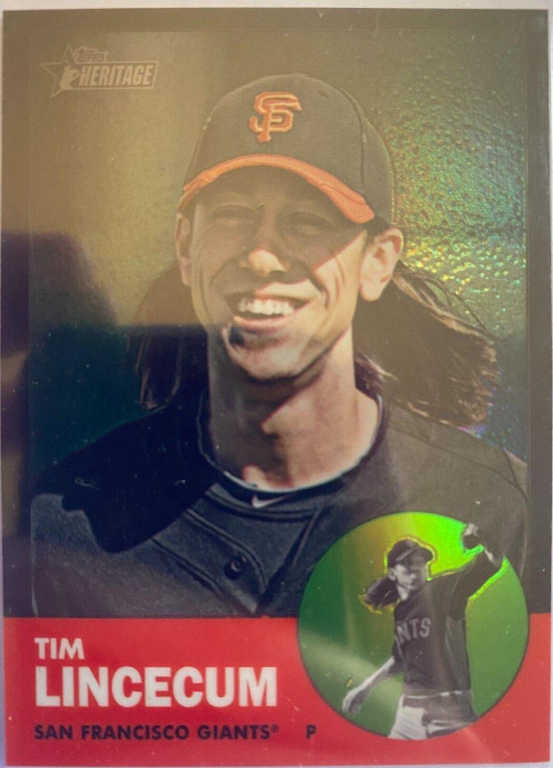 Tim Lincecum [Black Refractor] #HP52