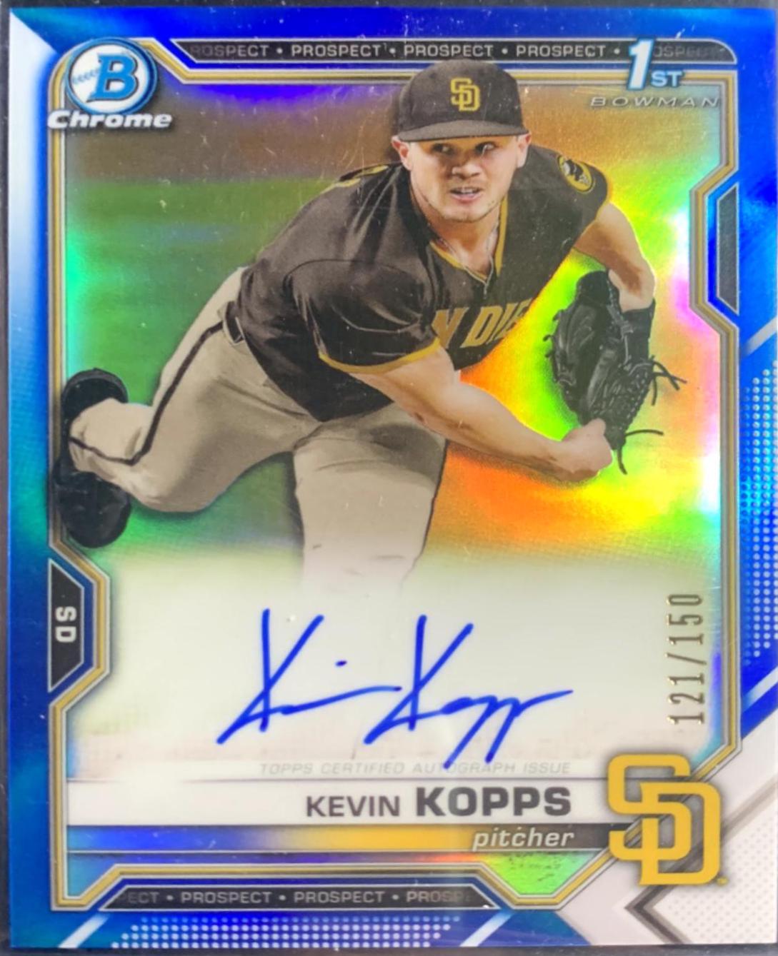 Kevin Kopps [Blue Refractor] #CDA-KK