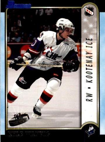 Kyle Wanvig #7 Hockey Cards 1999 Bowman CHL