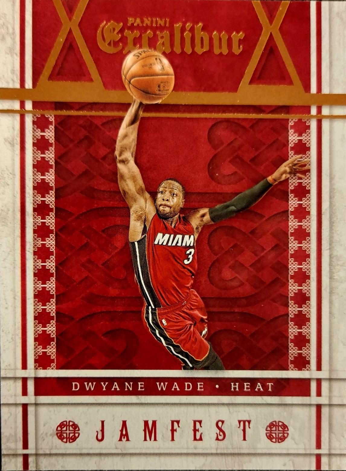Dwayne Wade #20 Basketball Cards 2015 Panini Excalibur Jamfest