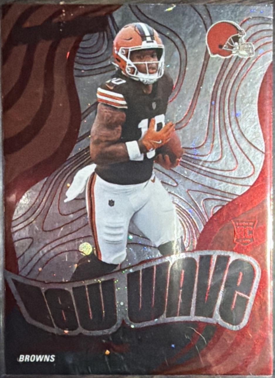 Quinshon Judkins [Red Swirl] #13