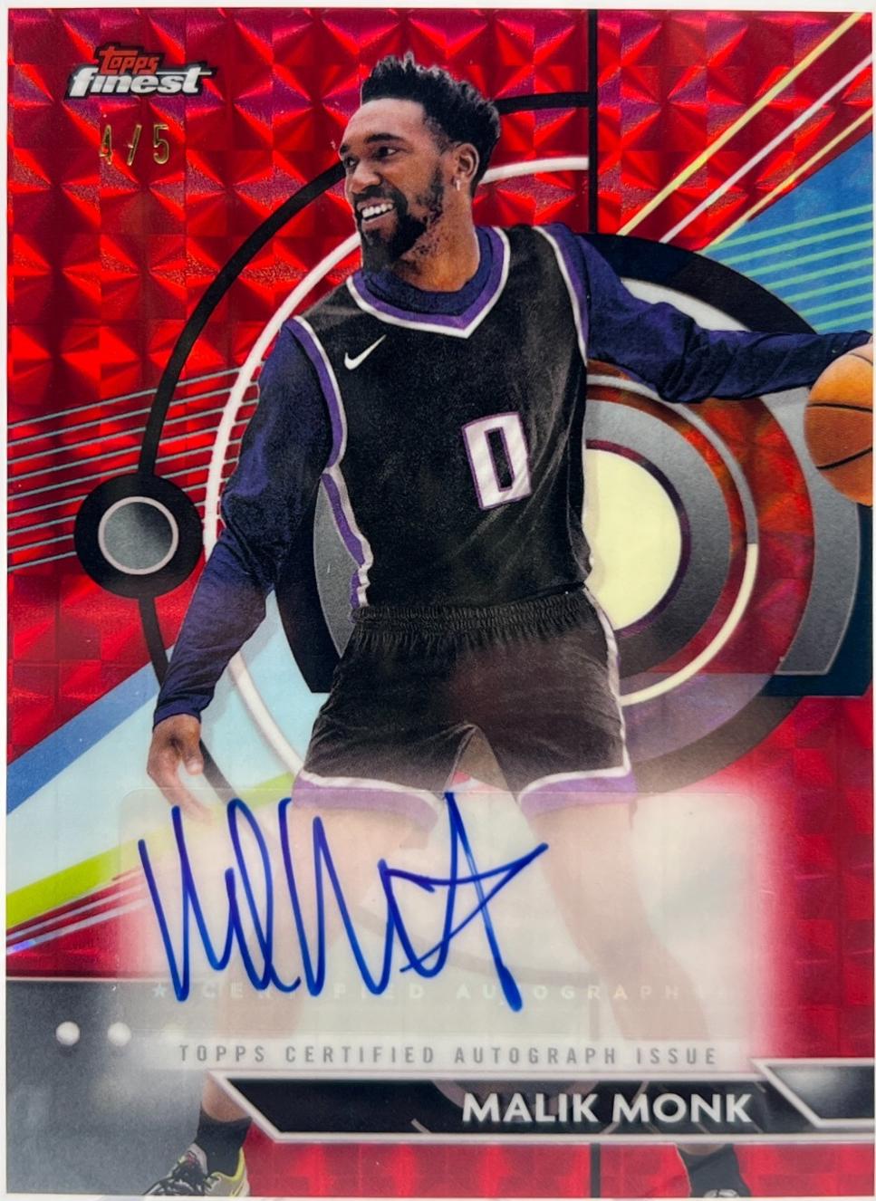 Malik Monk [Red Geometric Refractor] #FA-MM