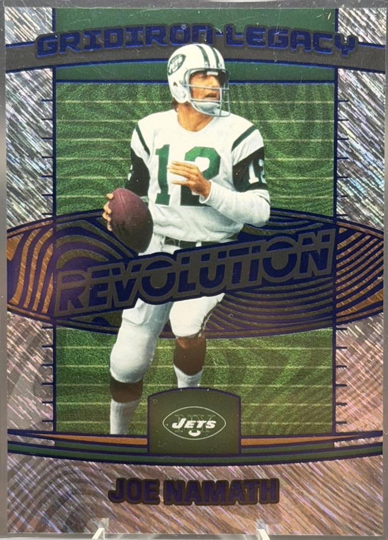 Joe Namath [Blue Swirl] #5