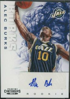 Alec Burks Autograph