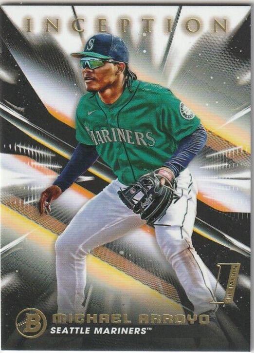 Michael Arroyo #5 Baseball Cards 2023 Bowman Inception