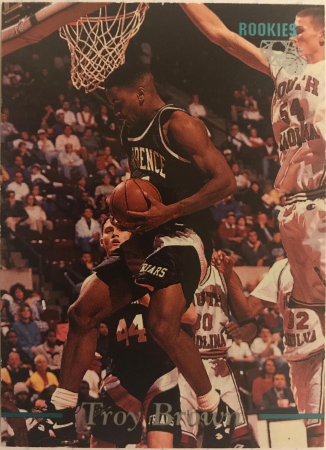 Troy Brown #43 Basketball Cards 1995 Classic