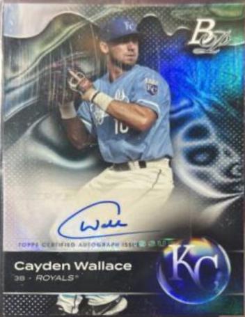 Cayden Wallace #TOP-84 2023 Bowman Platinum Baseball Top Prospects