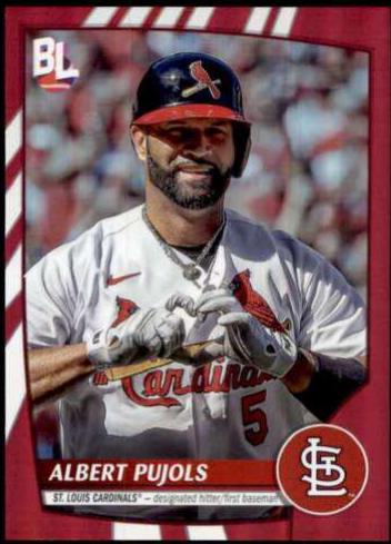 Albert Pujols #297 Baseball Cards 2023 Topps Big League