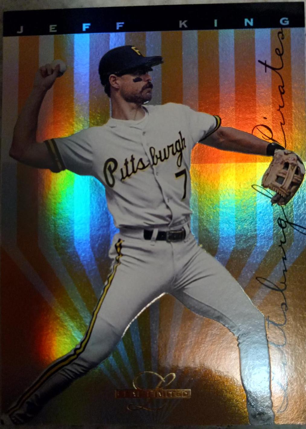 Jeff King #46 Baseball Cards 1995 Leaf Limited