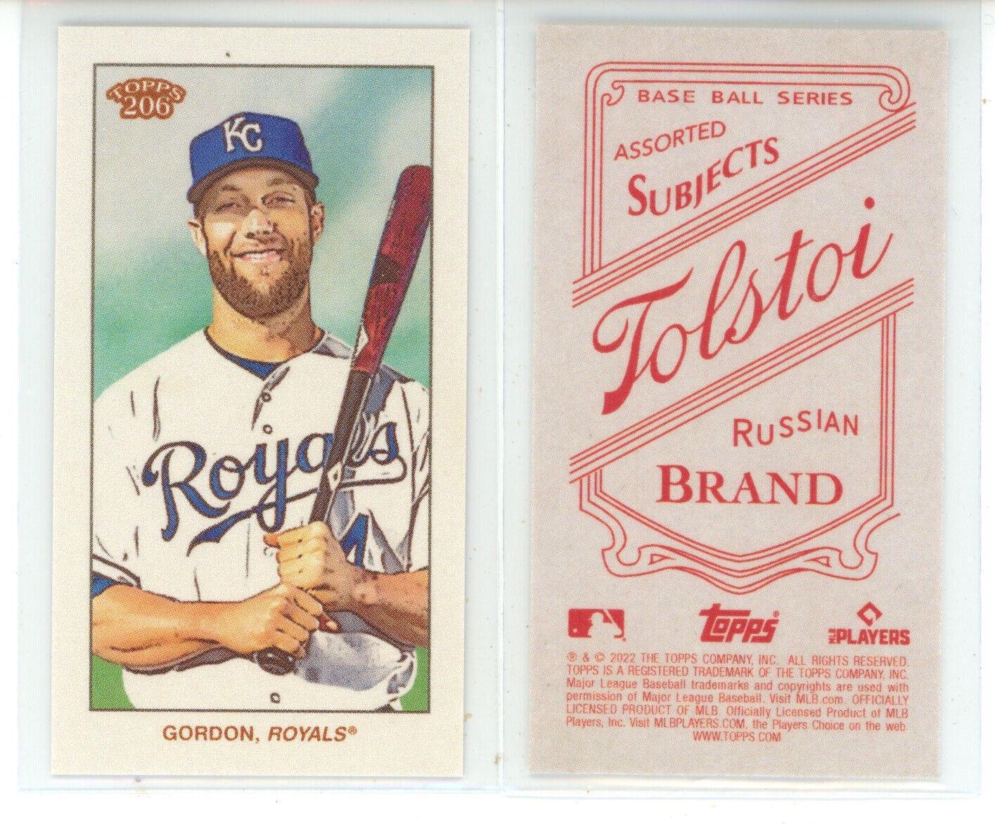 Alex Gordon Baseball Cards 2022 Topps 206