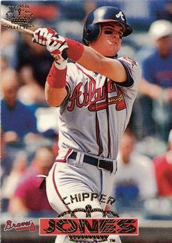 Chipper Jones #4 Baseball Cards 1996 Pacific Crown Collection