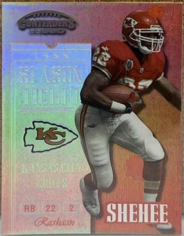 Rashaan Shehee #130 Football Cards 1999 Playoff Contenders Ssd
