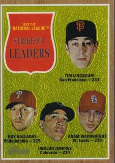 NL Strikeout Leaders