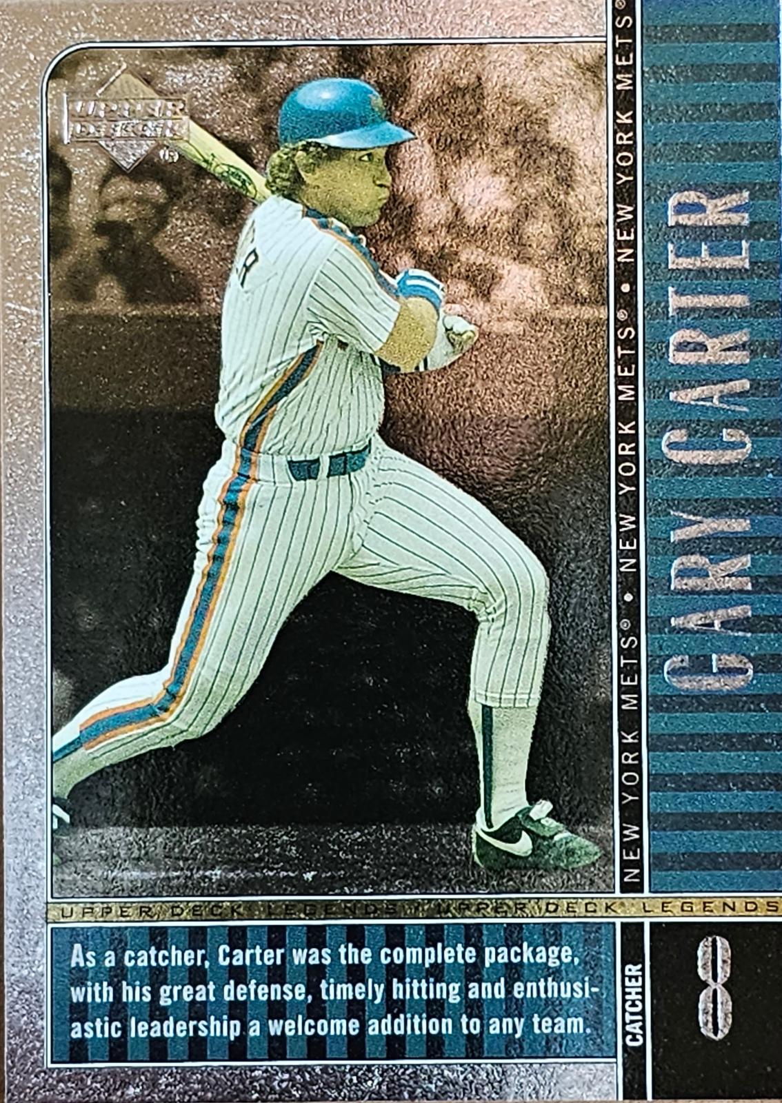 Gary Carter #34 Baseball Cards 2000 Upper Deck Legends
