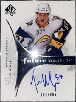 Tyler Myers #211 2009 Sp Authentic Hockey