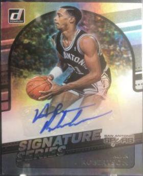Alvin Robertson Basketball Cards 2020 Donruss Signature Series