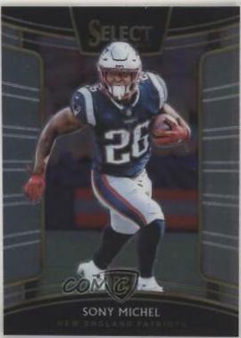 Sony Michel #87 2018 Panini Select Football