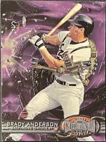 Brady Anderson #2 Baseball Cards 1997 Metal Universe
