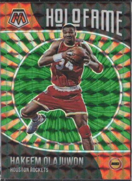 Hakeem Olajuwon [Green Mosaic] #18