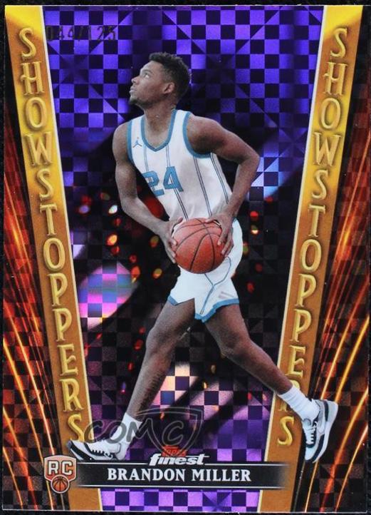 Brandon Miller [Blue Checkerboard Refractor] #SS-22