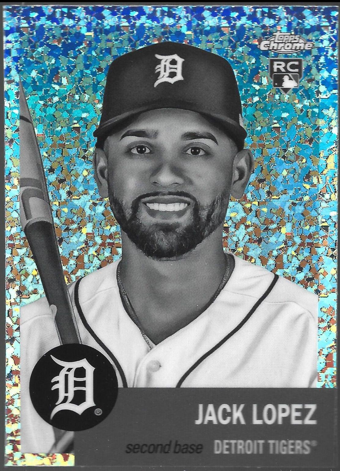Jack Lopez [Black & White Mini-Diamond Refractor] #135