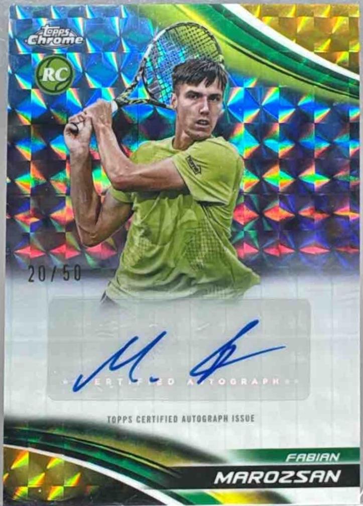 Fabian Marozsan [Gold Geometric Refractor] #CA-FMN