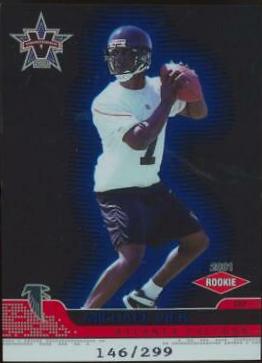 Michael Vick #104 2001 Pacific Vanguard Football