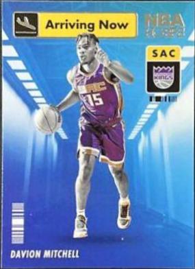Davion Mitchell #5 Basketball Cards 2021 Panini Hoops Arriving Now
