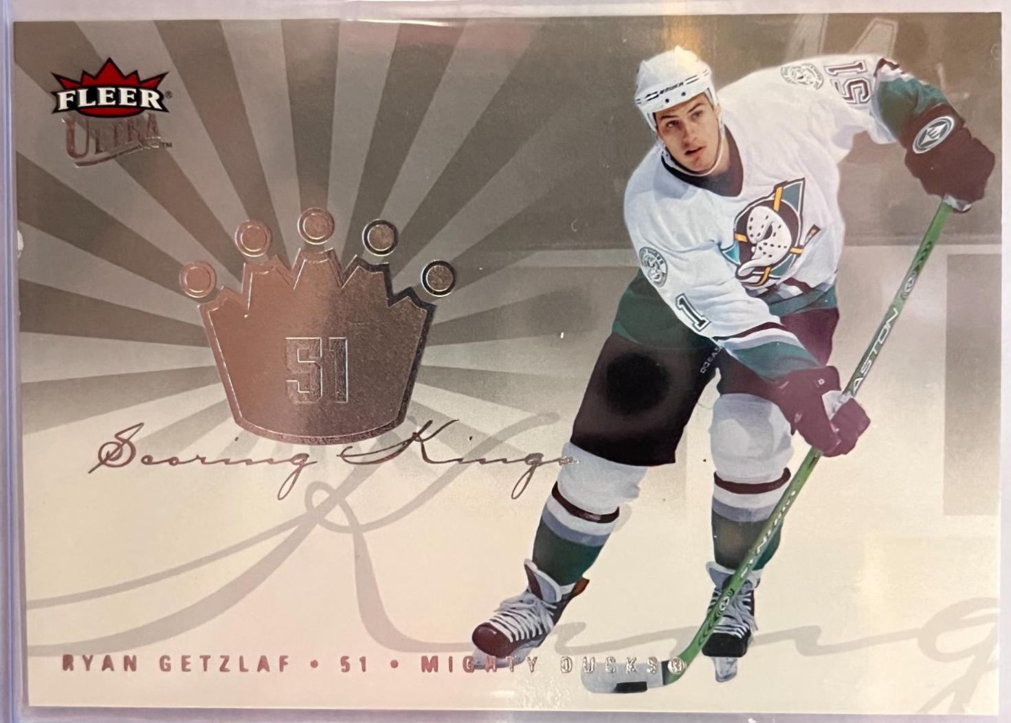 Ryan Getzlaf #SK31 Hockey Cards 2005 Ultra Scoring Kings