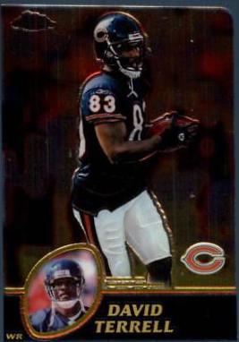 David Terrell #14 Football Cards 2003 Topps Chrome