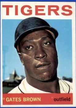 Gates Brown #471 Baseball Cards 1964 Topps