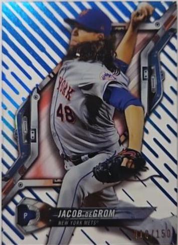 Jacob deGrom [Rainbow Foil Blue] #HT-JD