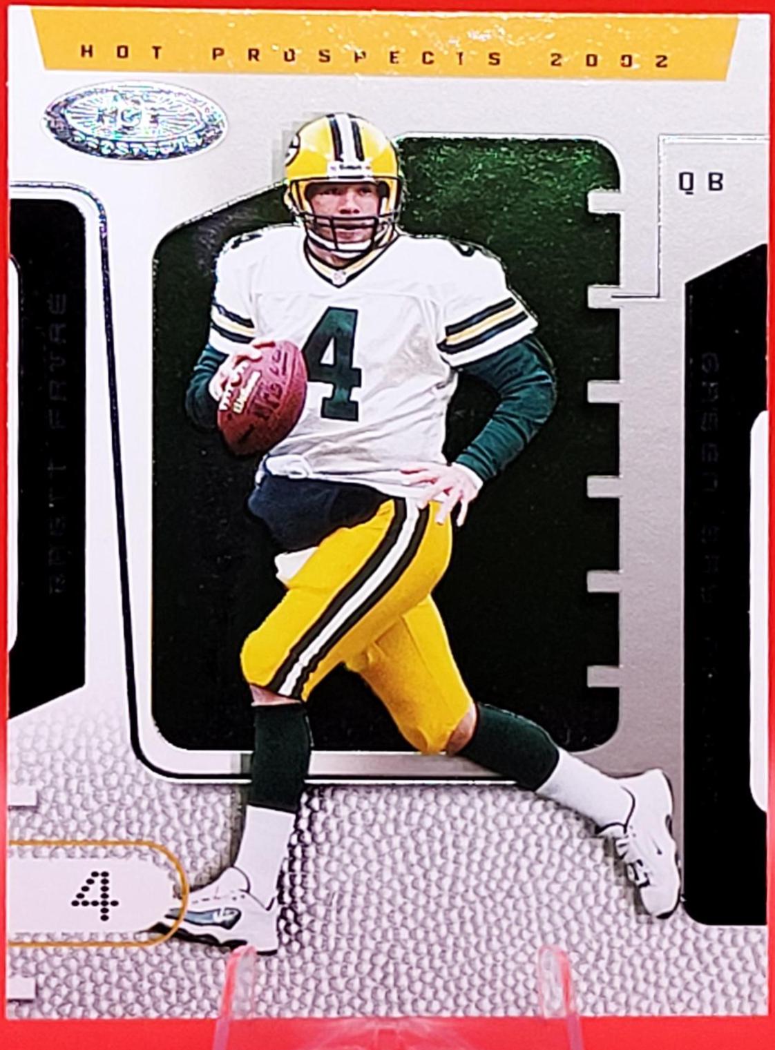 Brett Favre #66 2002 Fleer Hot Prospects Football