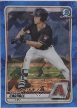 Corbin Carroll #BD-114 2020 Bowman Draft Sapphire Baseball