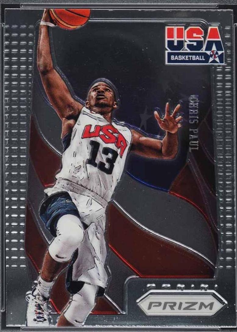 Chris Paul #10 Basketball Cards 2012 Panini Prizm USA
