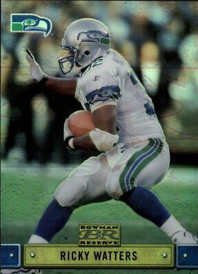 Ricky Watters #36 Football Cards 2000 Bowman Reserve